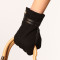 The suede  of Hot sale 2012 new lady leather gloves