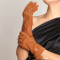 The suede  of Hot sale 2012 new lady leather gloves