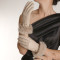 Hot sale 2012 new Ladies leather gloves / top sheep angora mouth