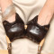 The Hot sale 2012 new bow Decorative Ms. Short leather gloves