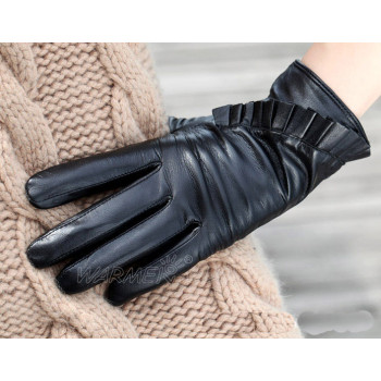 Hot sale sheepskin gloves export cycling gloves wholesale factory direct custom leather gloves