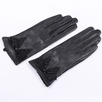 Factory direct custom leather gloves wholesale  sheepskin gloves 2012 export