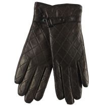 Hot sale women thicker winter sheepskin leather gloves Korean / palm touchscreen gloves
