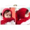 Baby Male And Female Hat And Scarf One-piece