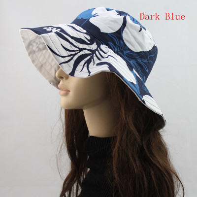 New elegant female  hat wholesale pastoral wind sided wearing flowers visor