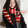 Recommended Stickers Multiscale Stripes Mixed Colors Wool Children Scarf