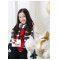 Recommended Stickers Multiscale Stripes Mixed Colors Wool Children Scarf
