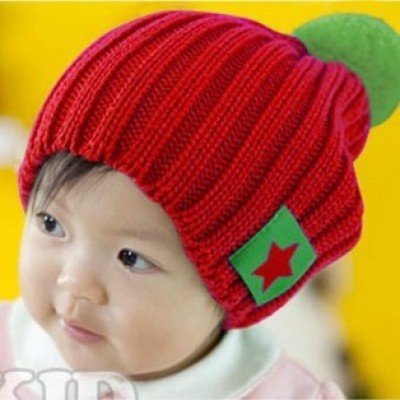 Fashion Star Labeling Baby Wool Cap
