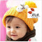 Serratula Bunny Sphere Baby Bonnet Flange Warm Hat