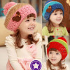 Autumn And Winter Days The New Children's Beret Wool Cap