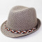 New spring Wild Hemp Materials Jazz Hat