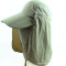 Wholesale outdoor sun hat with mask shawl UV protection sun hat wholesale made B12037