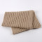 Wholesale New Winter Korean Version Of The Plain Cotton Hand- Knitted Warm Striped Long Scarf