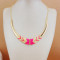 [Free Shipping]European and American jewelry wholesale retro HL12807 exaggerated short paragraph the necklace collar fluorescent color necklace 2013 new