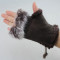 Wholesale 2013 New Winter Warm Square Tight Round Sequin Gloves Fingerless Gloves Star Models ST12056