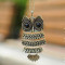 [Free Shipping]HL02007 European and American retro jewelry the wholesale long section owl necklace sweater chain female 30g