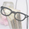 [Free Shipping]HL07507 Korean jewelry simple retro eye glasses frame necklace female sweater chain 22g