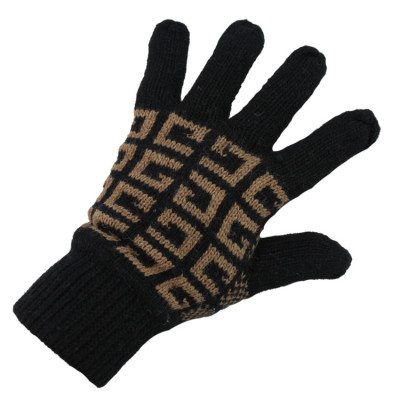Wholesale 2013 Autumn New The Warm Personality Bricks Figure Men Points Finger Gloves Christmas Gloves ST12048