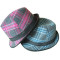 Plaid Mixed Batch Of Fall Plaid Hat Unisex Woolen The Officiating Hats