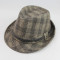 Retro Jazz Style Small Plaid Cool Casual Men's Hats