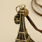 [Free Shipping]HL06807 Korean jewelry retro fashion Eiffel Tower autumn and winter long necklace sweater chain 20g