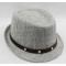 Trendy Men And Women Favorite Daisy Nail PU Belt Casual Linen Hat
