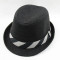 The Genuine Four Seasons Paragraph Natural Linen Material Men And Women Pop High-end Hat