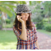 Autumn And Winter Fashion Series Belt Rivets Leopard Plush Male And Female Hat