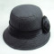 Fashion Straw Bowler Hat With Flower