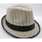 New Woolen Material Striped Flax Fashion Hat