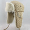 Imitation Feather Winter Men And Women Warm Winter Hats