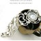 [Free shipping] Diamond Watch Women Hollow Carved Diamond Ladies Watch Decorative Bracelet