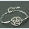 [Free shipping]Flash Diamond Bracelet Noble Crown Flash Diamond Bracelet