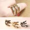 [Free Shipping]European and American Gothic Style punk style claw paw Ring