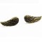 The Retro European And American Foreign Trade Wings Folders Collar Gorget Pin Brooch