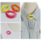 Fluorescent Colors Zombie Teeth Lips Lapel Brooches