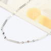 [Free Shipping]Starry Special Silver 18-inch cross necklace with chain / factory direct wholesale