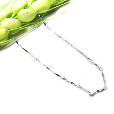 [Free Shipping]inch sterling silver necklace approved
