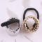 Europe And America Multicolor Hair Decorated With Fashion Personality Metal Ring Hair Rope