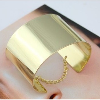 Free shipping metal mirror bracelets to spread the glossy bangle bracelet