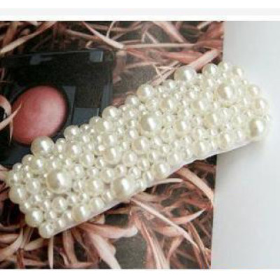 White Mixed Batch Square Size Pearl Hairpin