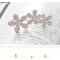 Three Flower Hairpin Exquisite Promotional