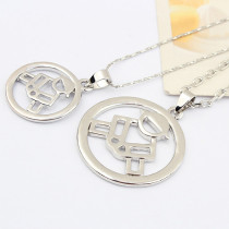 [Free Shipping]Korean fashion the hand life couple necklace