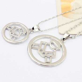 [Free Shipping]Korean fashion the hand life couple necklace