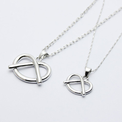 [Free Shipping] lovers necklace sincerely