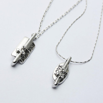 [Free Shipping]couple necklace born Love