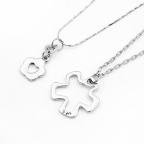 [Free Shipping]couple necklace - pure love
