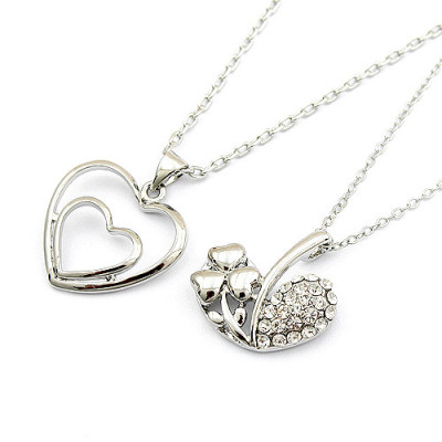 [Free Shipping] jewelry lovers necklace - Heart of the edge