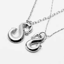 [Free Shipping]couple necklace - intimate love