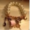 [Free Shipping] Lovely the spoon cup pearl bracelet in Europe and the United States